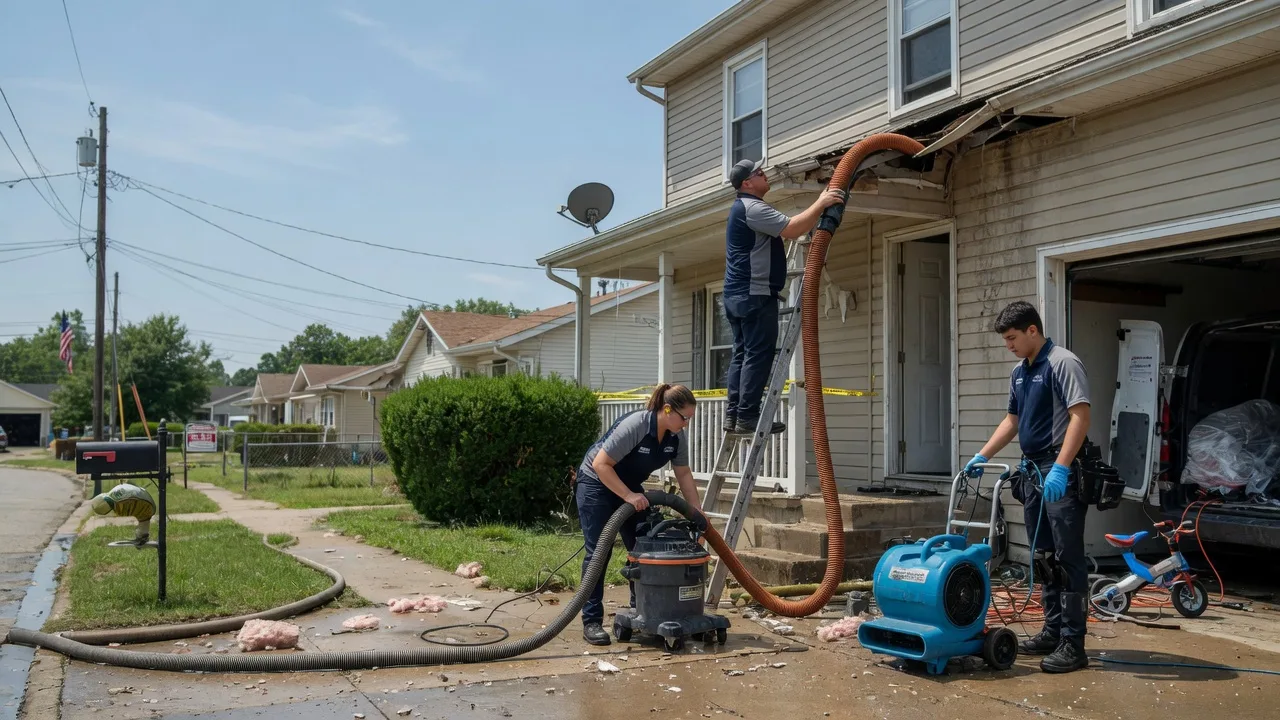Water Damage Restoration in Meriden, WY near me